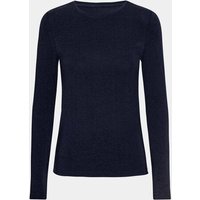 Copenhagen Bamboo Langärmeliges Bambus-T-Shirt in Marineblau