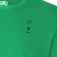 HANDGEDRUCKT "Kosmokind" Männer Longsleeve Neutral