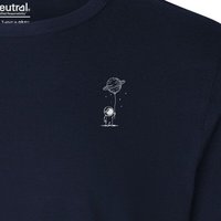 HANDGEDRUCKT "Kosmokind" Männer Longsleeve Neutral