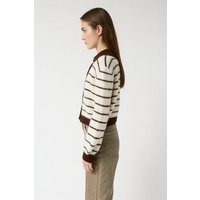 amt.studio Cardigan Praline Striped