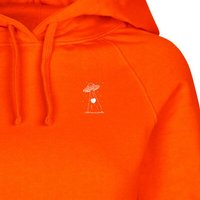 HANDGEDRUCKT "Beam it up" Frauen Hoody Neutral