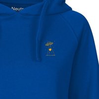 HANDGEDRUCKT "Beam it up" Frauen Hoody Neutral