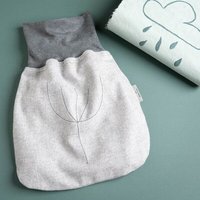 nahtur-design Strampelsack aus 100% Merinowolle | Feinloden | Frühling und Herbst