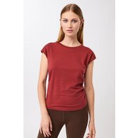 Mandala Side Ruffled Top