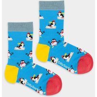 DillySocks Kindersocken Lil Arctic Penguins aus Biobaumwoll-Mix
