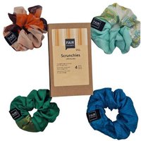 FAIR SQUARED Scrunchies Set 4er