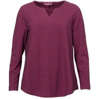 Heidekönigin Blusenshirt bedruckt - GOTS