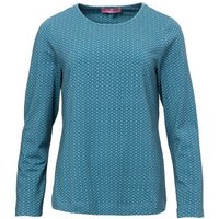 Heidekönigin Langarmshirt bedruckt - GOTS