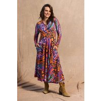 KOKOworld Damen Maxikleid Lia aus EcoVero-Viskose