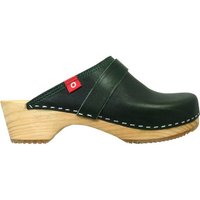 Klox Original Clog - handgemachter Holzclog mit pflanzlich gegerbtem Leder