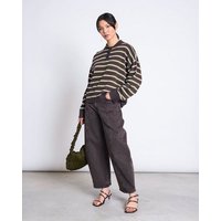 JAN N JUNE Oversized Polo-Strickpullover ETTA GOTS
