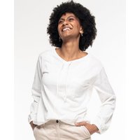 Alma & Lovis Royal Jersey Blusenshirt aus Organic Cotton | V-Neck Blouse