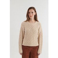 Basic Apparel Strick-Pullover TANNI aus Bio-Baumwolle, Bio-Wolle und EcoVero