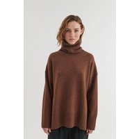 Basic Apparel Strickpullover LIZ mit Rollkragen aus Bio-Merinowolle