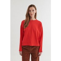 Basic Apparel Rundhals-Pullover KARI aus Bio-Baumwolle