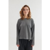 Basic Apparel Rundhals-Pullover KARI aus Bio-Baumwolle
