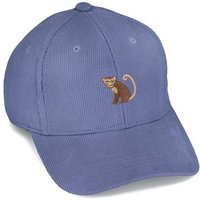 Bestickte Cord Cap – Albert der Affe – LIGARTI Tiermanufaktur