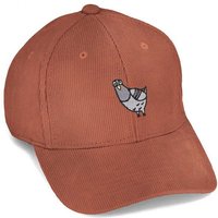 Bestickte Cord Cap – Claude die Taube – LIGARTI Tiermanufaktur