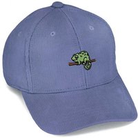 Bestickte Cord Cap – Mareike das Chamäleon – LIGARTI Tiermanufaktur