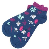 TRANQUILLO Bunte Sneakersocke aus Biobaumwolle (301001)