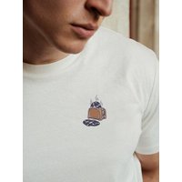 Kultgut Weiches Shirt - Biobaumwolle naturbelassen/ Hot Music
