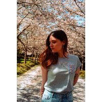 FÄDD Damen T-Shirt Rundhals aus Bio-Baumwolle "SCHLEIERKRAUT BT"