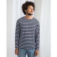 Mantis Damen / Herren Unisex Langarm Shirt T-Shirt Striped Vegan