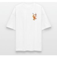Eukidien The Explain Later Tee · Oversized T-Shirt aus Bio-Baumwolle · Weiß