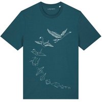 T-Shirt – Origami Schwan – LIGARTI Tiermanufaktur