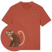 Besticktes T-Shirt – Albert der Affe – LIGARTI Tiermanufaktur