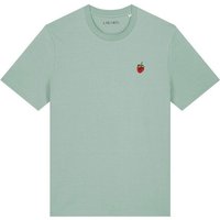 Besticktes T-Shirt – Erdbeere – LIGARTI Tiermanufaktur