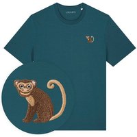 Besticktes T-Shirt – Albert der Affe – LIGARTI Tiermanufaktur