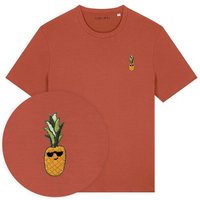 Besticktes T-Shirt – Ananas – LIGARTI Tiermanufaktur