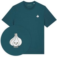 Besticktes T-Shirt – Knoblauch – LIGARTI Tiermanufaktur