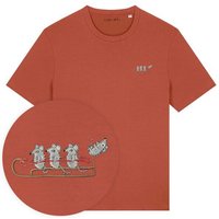 Besticktes T-Shirt – Mausflug – LIGARTI Tiermanufaktur