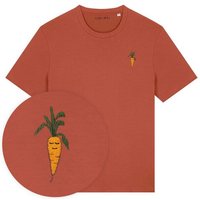 Besticktes T-Shirt – Karotte – LIGARTI Tiermanufaktur