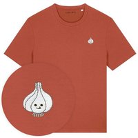 Besticktes T-Shirt – Knoblauch – LIGARTI Tiermanufaktur