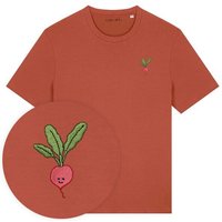 Besticktes T-Shirt – Radieschen – LIGARTI Tiermanufaktur