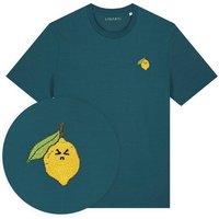 Besticktes T-Shirt – Zitrone – LIGARTI Tiermanufaktur
