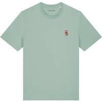 Besticktes T-Shirt – Thomas der Weihnachtshund – LIGARTI Tiermanufaktur