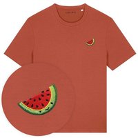 Besticktes T-Shirt – Wassermelone – LIGARTI Tiermanufaktur