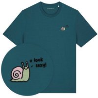 Besticktes T-Shirt – Schnexy – LIGARTI Tiermanufaktur
