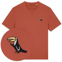 Besticktes T-Shirt – Joey der Tukan – LIGARTI Tiermanufaktur