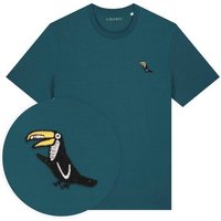 Besticktes T-Shirt – Joey der Tukan – LIGARTI Tiermanufaktur