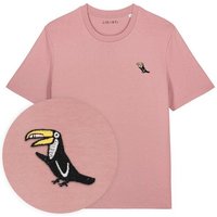 Besticktes T-Shirt – Joey der Tukan – LIGARTI Tiermanufaktur