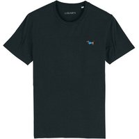 Besticktes T-Shirt – Steffen der Dackel – LIGARTI Tiermanufaktur