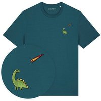 Besticktes T-Shirt – Charlie der Dino – LIGARTI Tiermanufaktur