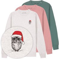 Pullover – Weihnachtseule – LIGARTI Tiermanufaktur