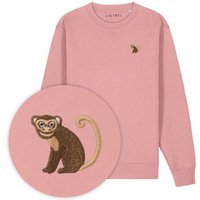 Bestickter Pullover – Albert der Affe – LIGARTI Tiermanufaktur