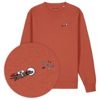 Bestickter Pullover – Astrowau der Space-Hund – LIGARTI Tiermanufaktur